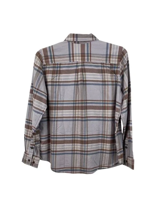 Carhartt Womens Relaxed Fit Plaid Long Sleeve Shirt L Tencel Fiber Series - Picture 2 of 10